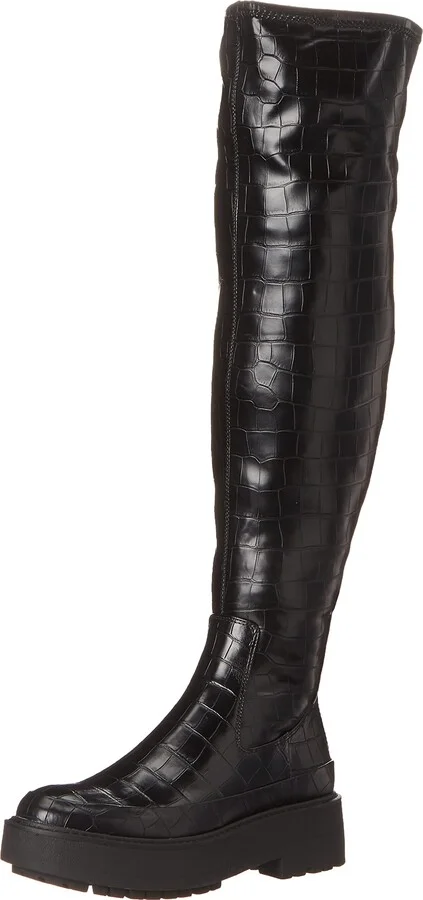 Black Wide Calf