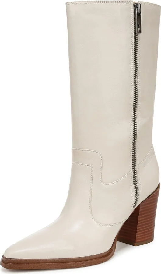 Chalk White Leather
