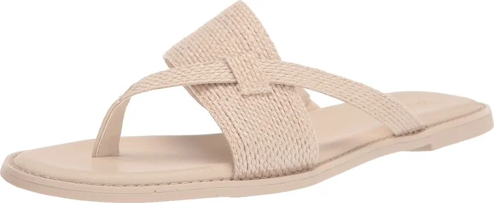 Franco Sarto Womens Jenice2 Slide Sandal Natural 11 M