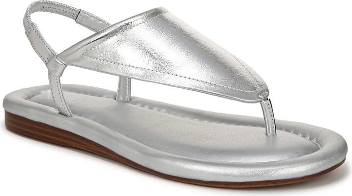 Silver Faux Leather
