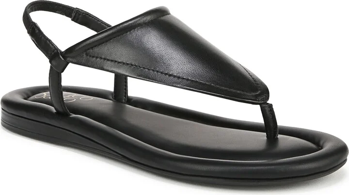Franco Sarto Women's Jocelyn Open Toe Thong Slingback Sandals