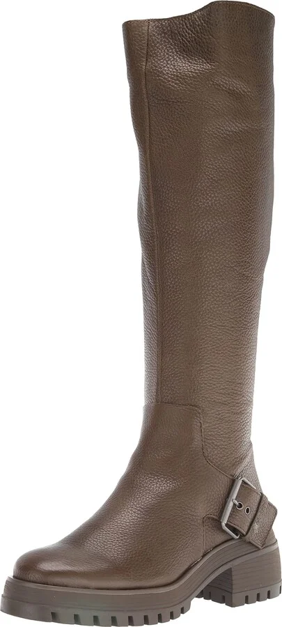 Franco Sarto Womens Julie Knee High Boot Olive 5 M
