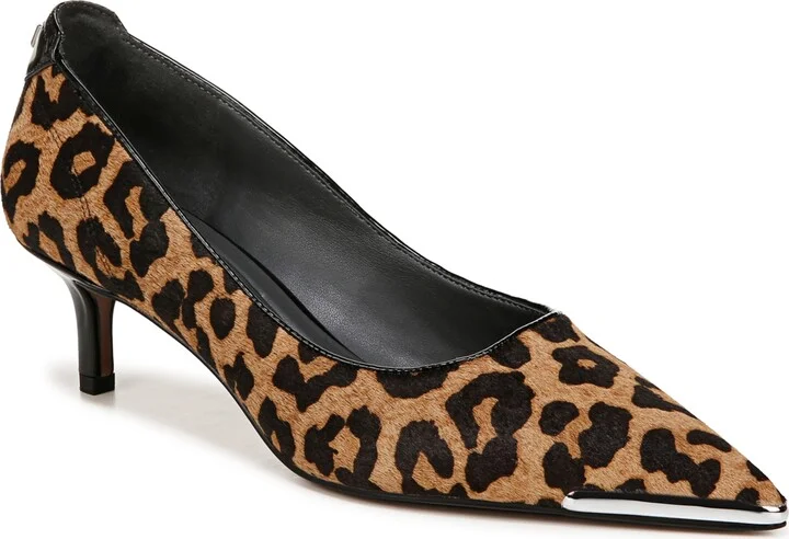 Franco Sarto Women's Kalsa Kitten Heel Pointed Toe Dress Pumps