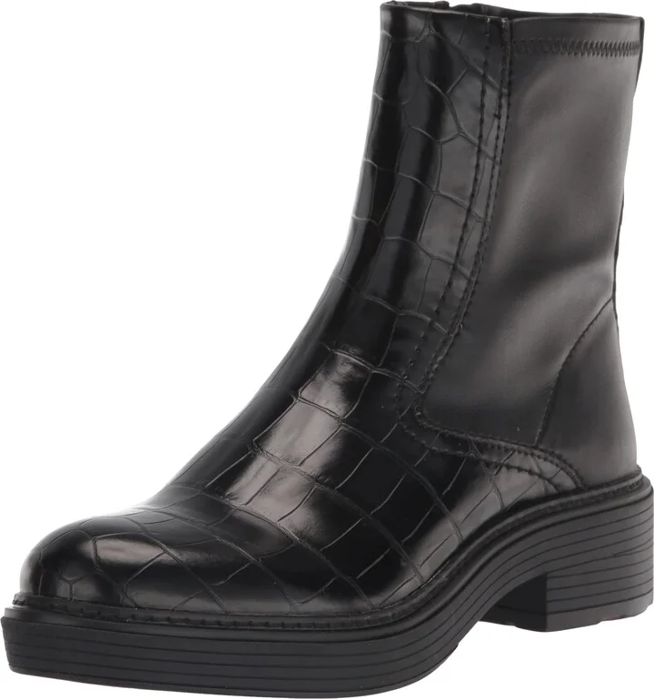 Franco Sarto Womens Karbon Ankle Boot Black 5.5 M