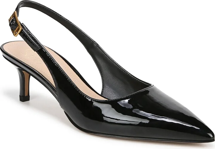 Black Faux Patent