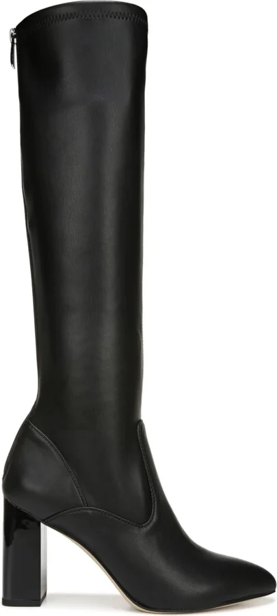 Franco Sarto Women's Katherine Wide Calf Block Heel Pointed Toe Knee High Boots - Image 2