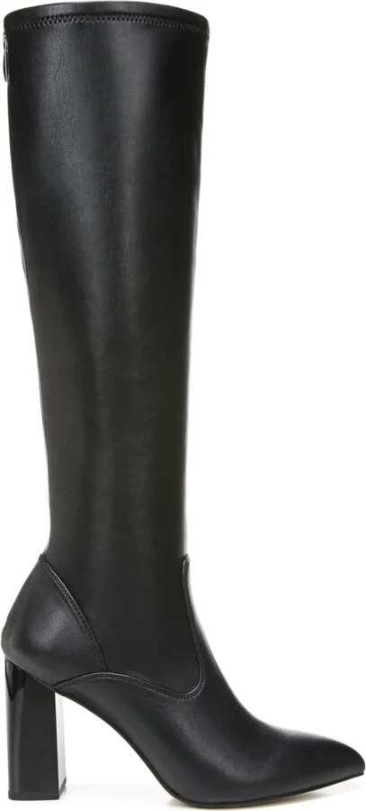 Franco Sarto Women's Katherine Wide Calf Block Heel Pointed Toe Knee High Boots - Image 6