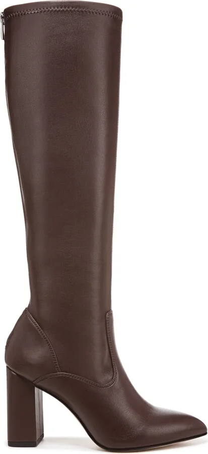 Franco Sarto Women's Katherine Wide Calf Block Heel Pointed Toe Knee High Boots - Image 10