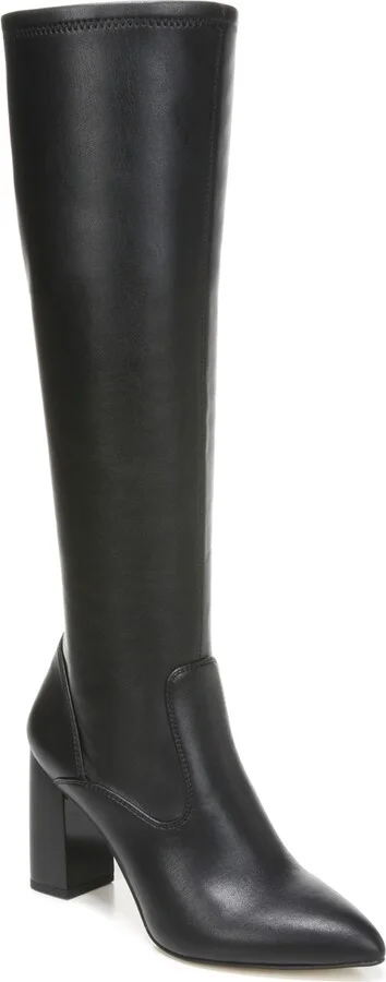 Black Faux Leather