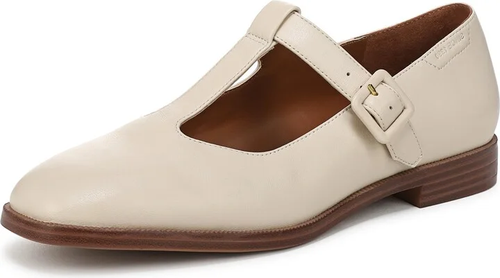 Ivory White Leather