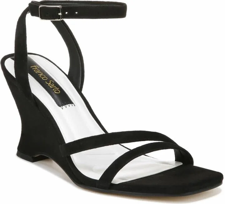 Franco Sarto Womens L-Franca Loafer Black 5.5 M
