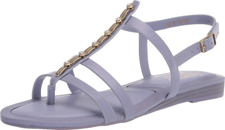 Franco Sarto Womens L-Greca Sandal Iris 5.5 M