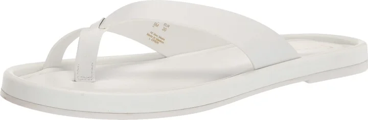Franco Sarto Womens L-Oren Slide Sandal White 7.5 M