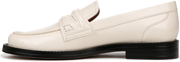 Franco Sarto Womens Lillian Slip On Penny Loafer Vanilla White 10 M