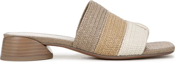 Franco Sarto Women's Loran Stacked Heel Slide Dress Sandals - Image 6