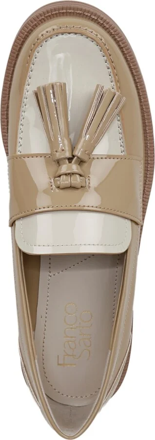 Franco Sarto Women's Lucia Round Toe Low Profile Tassel Loafers - Image 4