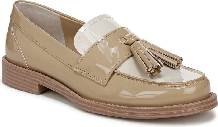 Franco Sarto Women's Lucia Round Toe Low Profile Tassel Loafers