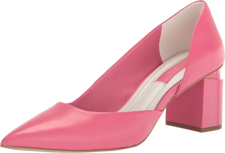 Peony Pink Leather