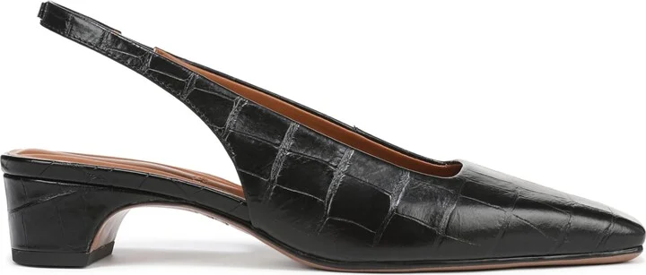 Franco Sarto Women's Lyanna Square Toe Slingback Pumps - Image 10