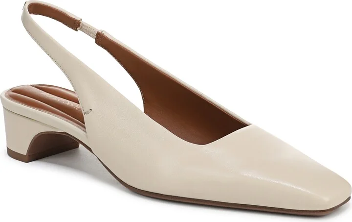 Franco Sarto Women's Lyanna Square Toe Slingback Pumps