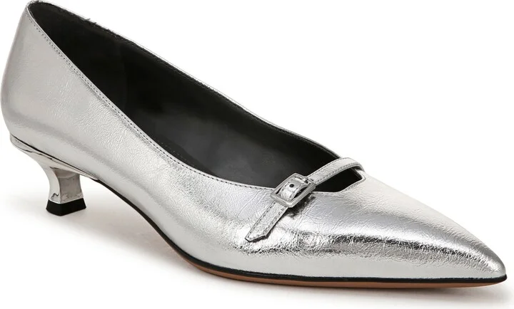 Franco Sarto Women's Malia Pointed Toe Kitten Heel Pumps