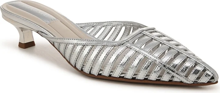 Silver Faux Leather