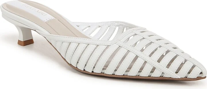 White Faux Leather