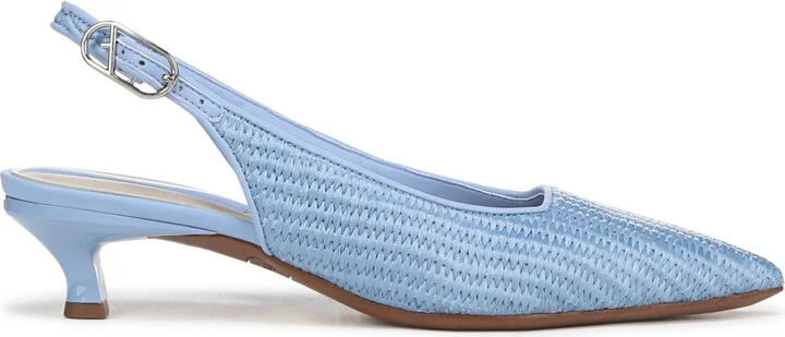 Franco Sarto Women's Marlow 3 Pointed Toe Slingback Kitten Heel Pumps - Image 2