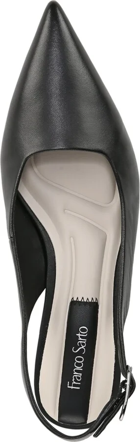 Franco Sarto Women's Marlow Pointed Toe Slingback Kitten Heel Pumps - Image 4