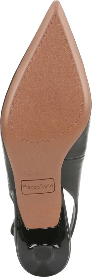 Franco Sarto Women's Marlow Pointed Toe Slingback Kitten Heel Pumps - Image 5