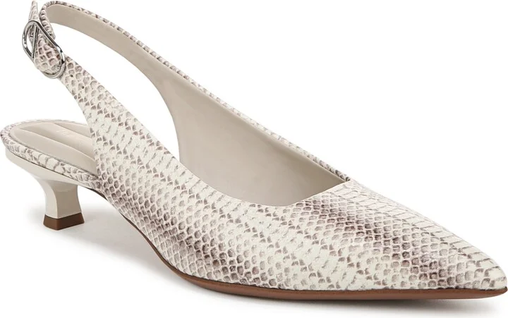 Roccia Grey Snake Print Faux Leather