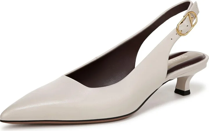 Chalk White Leather