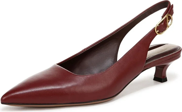 Berry Red Leather
