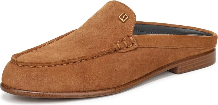 Franco Sarto Women's Mavis Mule Saddle Tan Suede 8 M