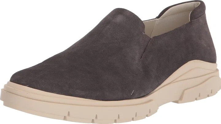 Franco Sarto Womens Mayve Sneaker Dark Grey 5 M