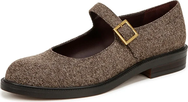 Brown Multi Herringbone