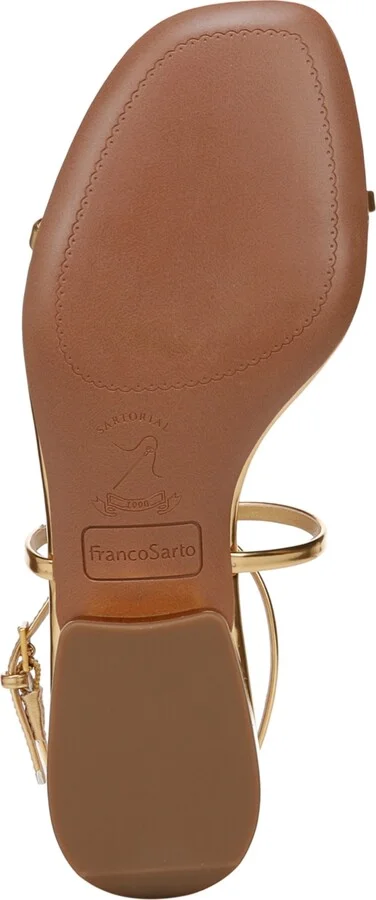 Franco Sarto Women's Misty Open Square Toe Strappy Sandals - Image 6