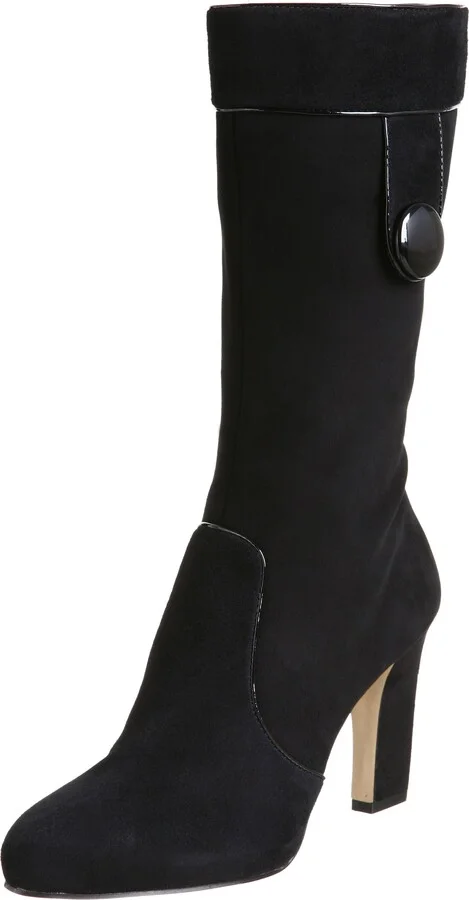 Black Kid Suede