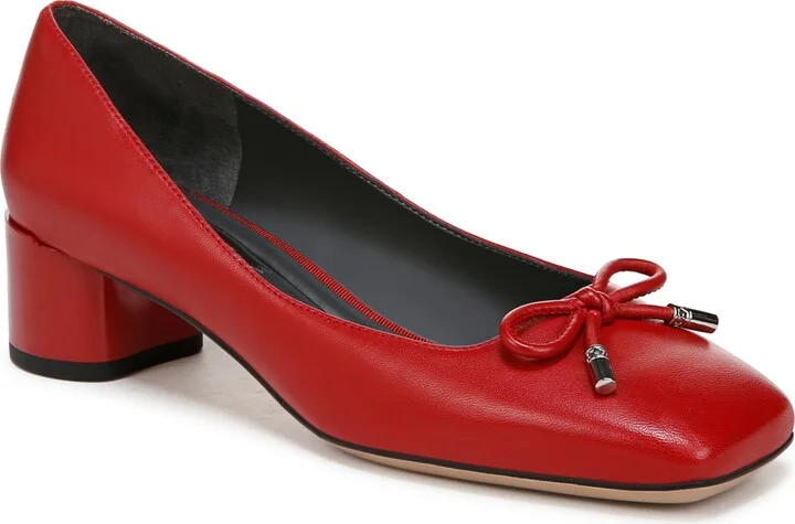 Crimson Red Leather