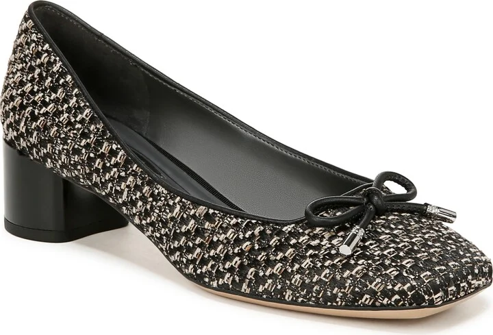 Franco Sarto Women's Natalia Block Heel Ballet Pumps