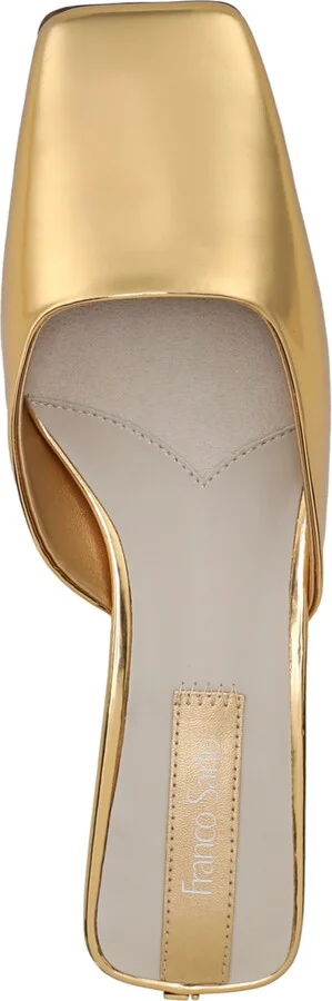 Franco Sarto Women's Nicola Square Toe Sculpted Heel Mules - Image 5