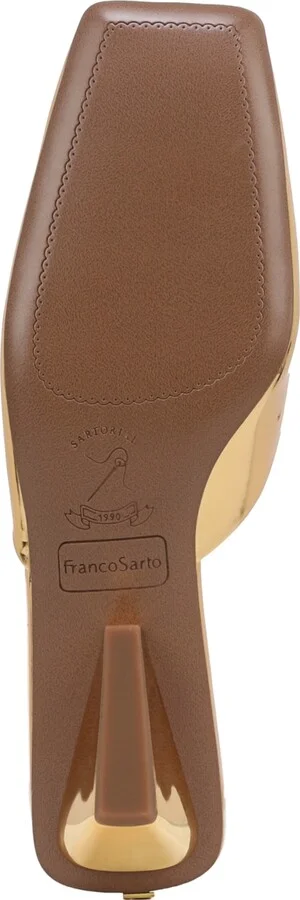 Franco Sarto Women's Nicola Square Toe Sculpted Heel Mules - Image 6