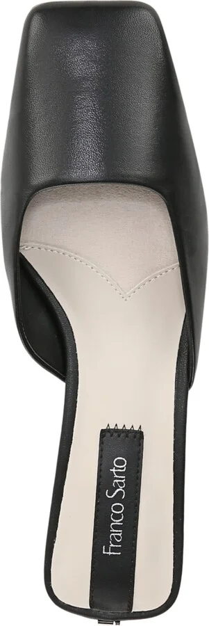 Franco Sarto Women's Nicola Square Toe Sculpted Heel Mules - Image 9