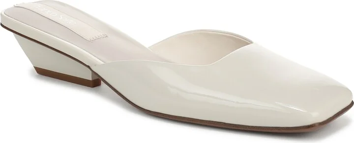 White Faux Patent
