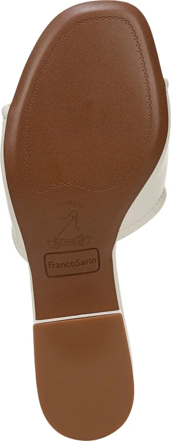Franco Sarto Women's Noreen 2 Open Square Toe Block Heel Slide Sandals - Image 5