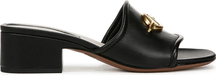 Franco Sarto Women's Noreen 2 Open Square Toe Block Heel Slide Sandals - Image 6