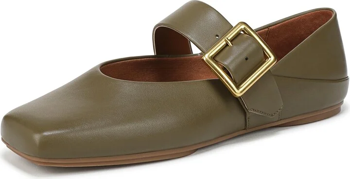 Olive Green Leather