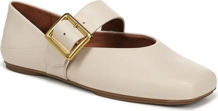 Ivory White Leather