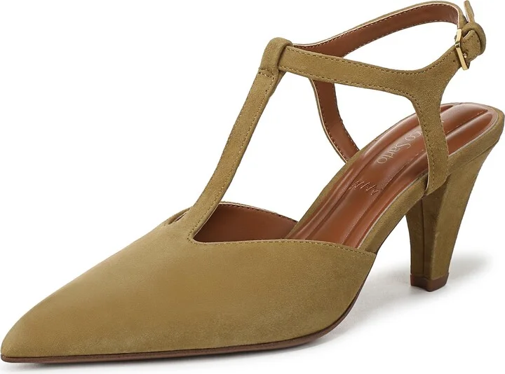 Mustard Brown Suede