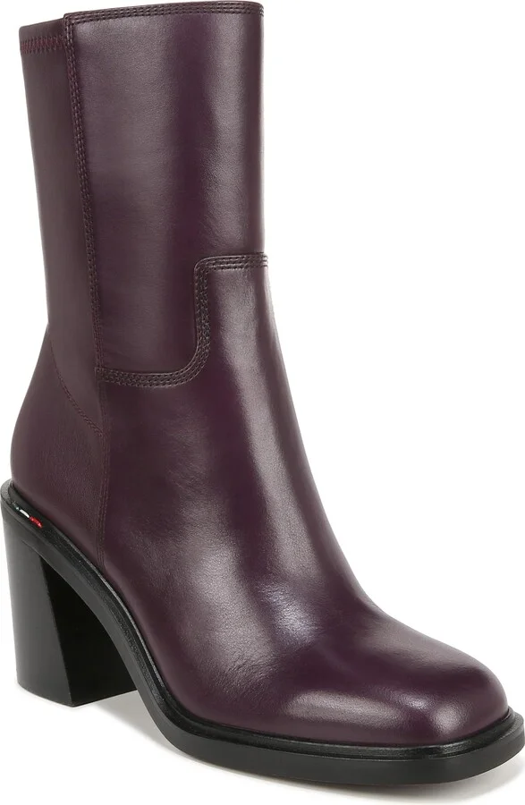 Plum Purple Leather